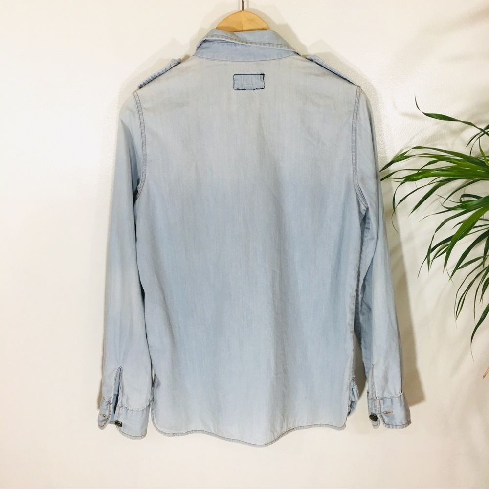 Current Eliot The Perfect Shirt Light wash Medium - Picture 8 of 8